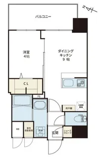 NEコート甲南町【11階】の間取り