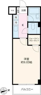 フィオーレ本駒込【2階】の間取り