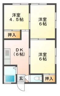 リーブラ城下【1階】の間取り