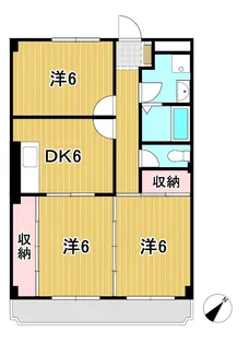 ニューマリッチ【2階】の間取り