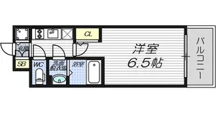 ファステート大阪ヒョードル【3階】の間取り
