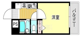 シャルマン六本松【5階】の間取り