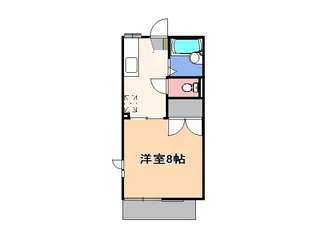 ラプラス松原【2階】の間取り