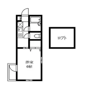 ベルデ鮫洲【1階】の間取り