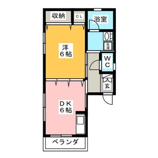 カーサマキシム【2階】の間取り