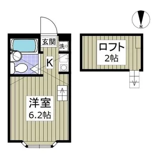 メゾンK&S【1階】の間取り