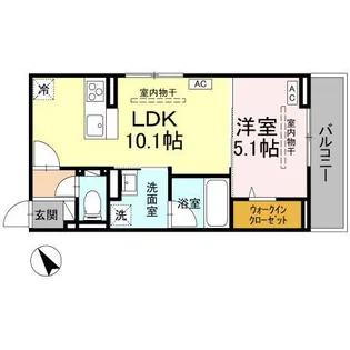 D-Luminare A【3階】の間取り
