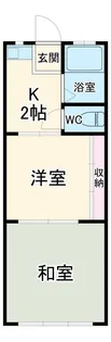 東中山ハイツ【1階】の間取り
