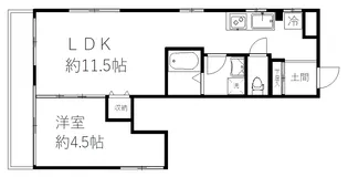 フィーラ南沢【2階】の間取り