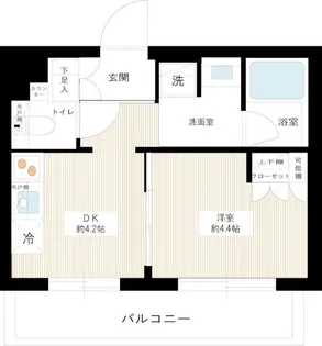 ARCOBALENO ITABASHISAKURAGAWA【3階】の間取り