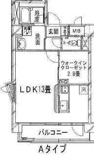 グレイスヒル高嶺【3階】の間取り