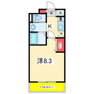 ソレーラ学校町【2階】の間取り