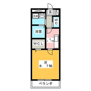 エクセレント2014【2階】の間取り