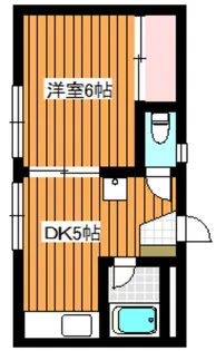 サンハイツ【1階】の間取り