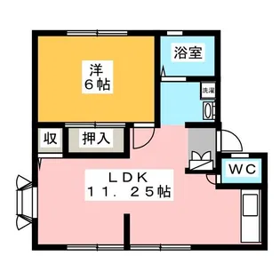 カモミール【1階】の間取り