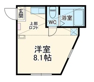 ユナイト汐入ページ・ワン【1階】の間取り