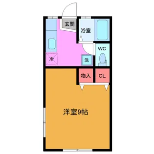 廣和荘【2階】の間取り