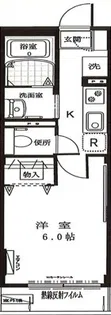 ヴィラタチバナI【3階】の間取り