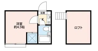 ラ・ポーム西生田【1階】の間取り