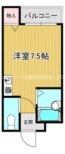 エムアンドエムタチバナ(M&Mタチバナ)【2階】の間取り