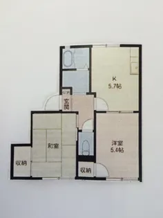 グリーンハイムA【2階】の間取り