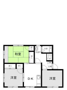 パインハイツ【2階】の間取り