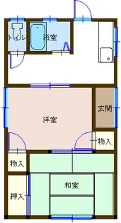 茨城県日立市滑川本町3【一戸建】の間取り