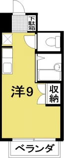 ドルフ廿代【4階】の間取り