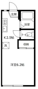 シェスタ中里台【1階】の間取り