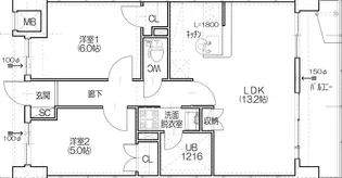 エスコートワン【4階】の間取り