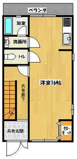 マイン川添【1階】の間取り