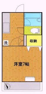 アネックス落合【1階】の間取り