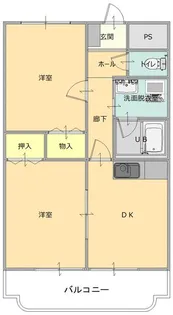 群馬県太田市由良町【マンション】の間取り