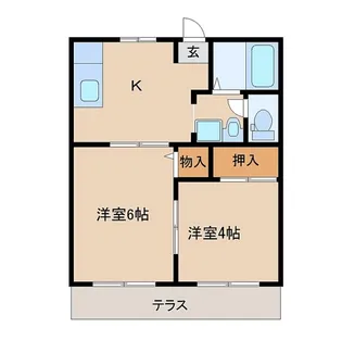ディアスGOTO B【1階】の間取り