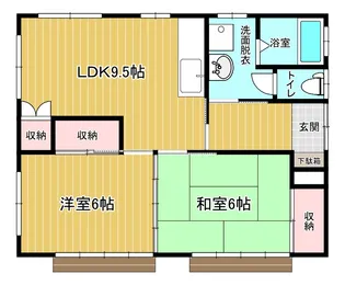 栃木県宇都宮市宝木町2【一戸建】の間取り