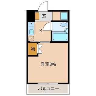 静岡県浜松市中央区蜆塚2【アパート】の間取り