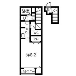 グロース・リープ【2階】の間取り