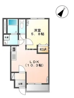 那奈(なな)【1階】の間取り