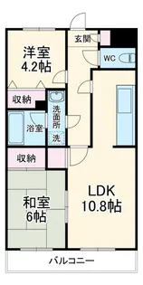 サンヒルズ宮前平【4階】の間取り