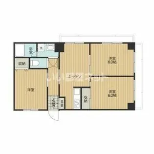 埼玉県深谷市深谷町【マンション】の間取り