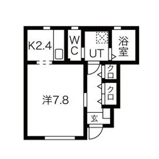 GRAND PARACE浪江 II【1階】の間取り