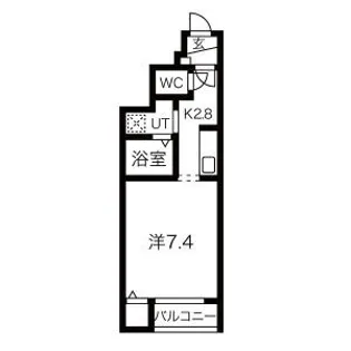 ノルウェーの森【1階】の間取り