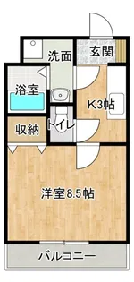 リュミエール【2階】の間取り