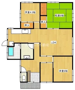 静岡県浜松市中央区安松町【一戸建】の間取り