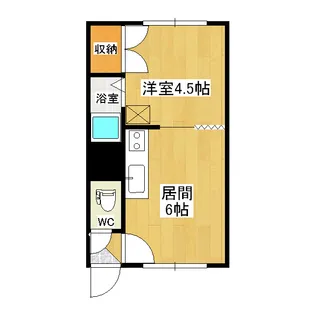 コーポ古都【2階】の間取り