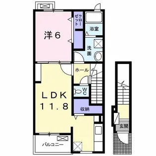 グレイス ヒルズ【2階】の間取り