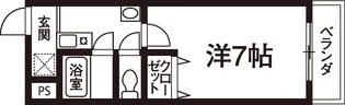 リバーサイド本郷【2階】の間取り