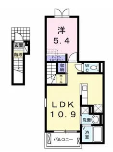 ノイモダン【2階】の間取り