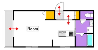 GARDEN・HOUSE奥田【1階】の間取り