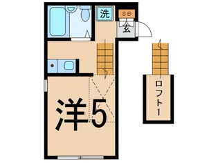 equipe de Yukigaya【2階】の間取り